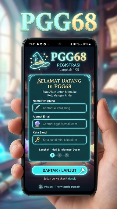 Panduan Lengkap Registrasi Akun pgg68